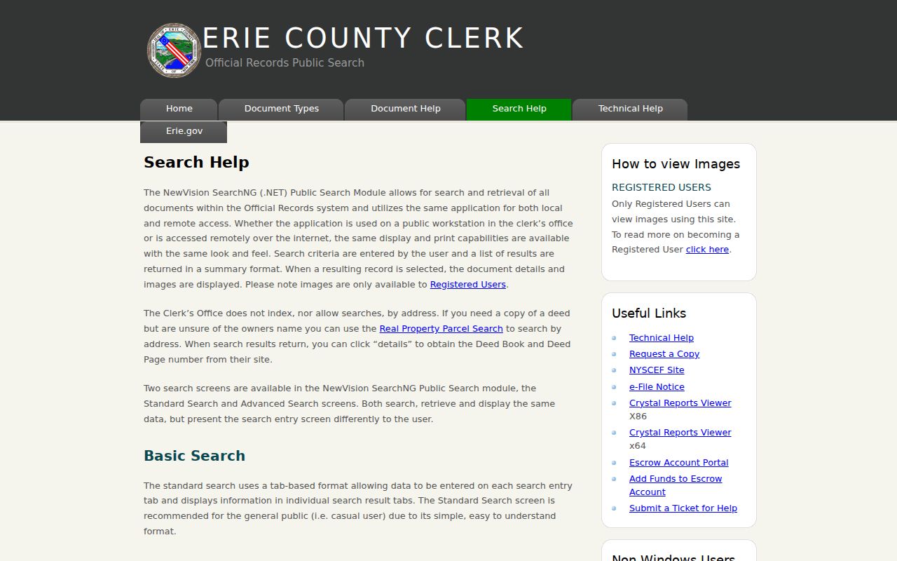 Town of Hamburg street directory Erie County Clerk search help